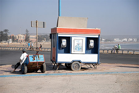 L'homme et la cabine