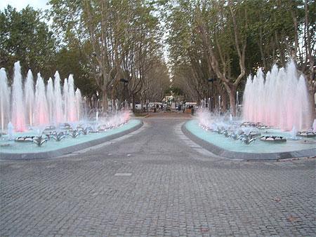 Fontaine de Perpignan le jour