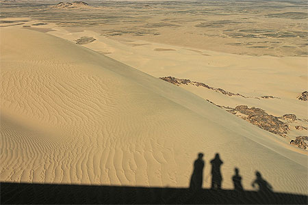 Ombres et dunes � Tin Akacheker