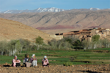 Vall�e dans l'Atlas