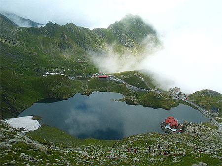Route Transfagaras - Le lac Balea