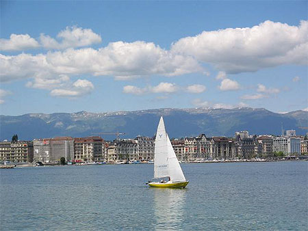 Bateau sur le lac