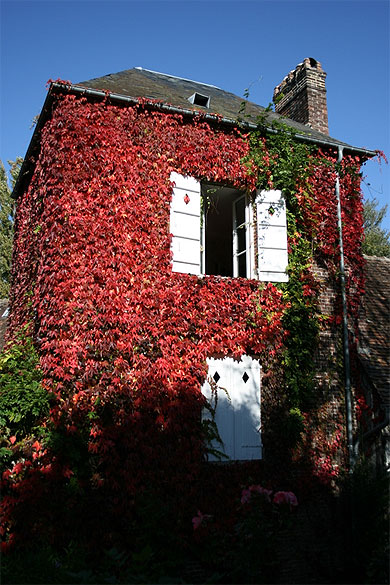 La maison rouge de Gerberoy