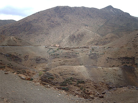Village sur l'atlas