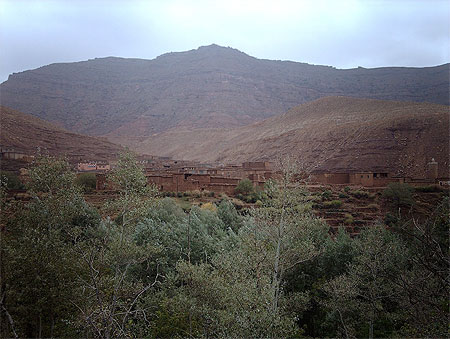 Village dans le haut atlas
