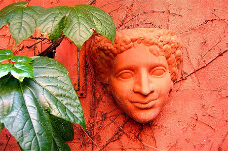 Un visage.... un mur