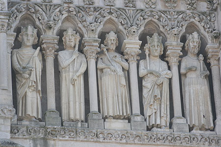 Fa�ade de la cath�drale d'Amiens