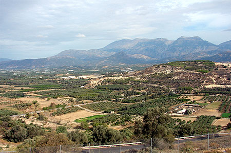 La plaine Messara 