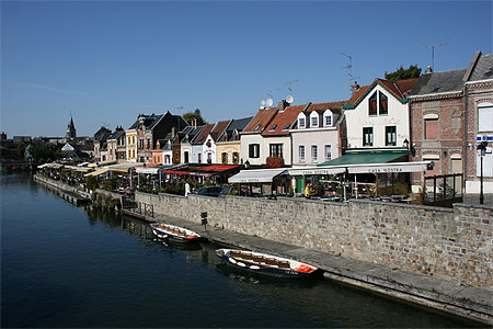 Le quartier Saint Leu � Amiens