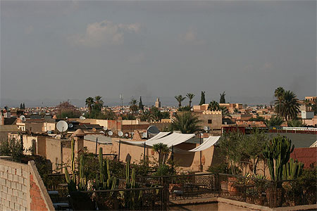 Marrakech en terrasse