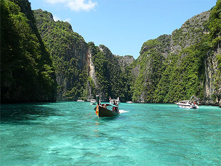 Vue pittoresque de Pi-Lech Cove