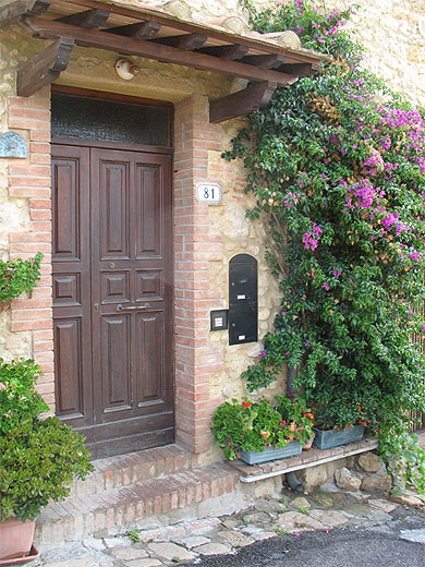 Casale Marittimo porte d'entr�e
