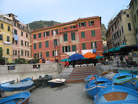 Vernazza depuis le port