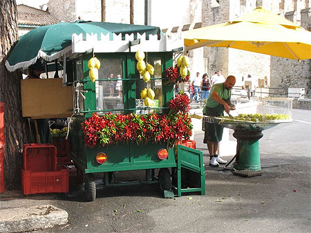 Sirmione marchand de rafraichissements