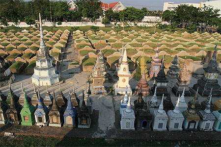 Cimeti�re � Kanchanaburi