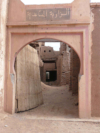 Tazzarine ksar tribale en ruine octobre 2008