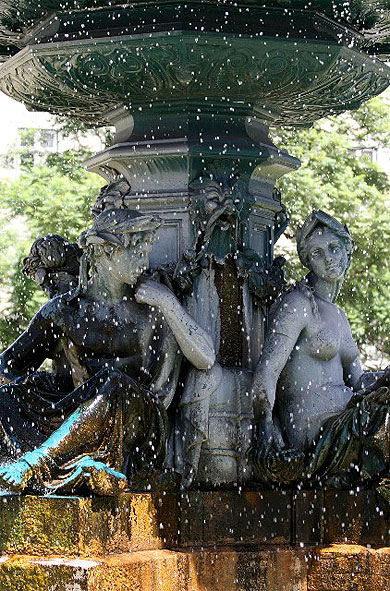 D�tail d'une fontaine