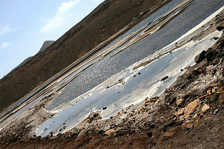 Vue sur les salines