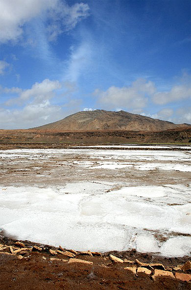 Vue sur les salines