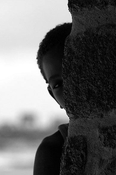 Timidit� ou espli�glerie?