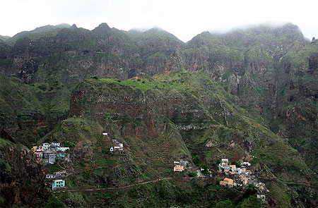 Vue sur le village