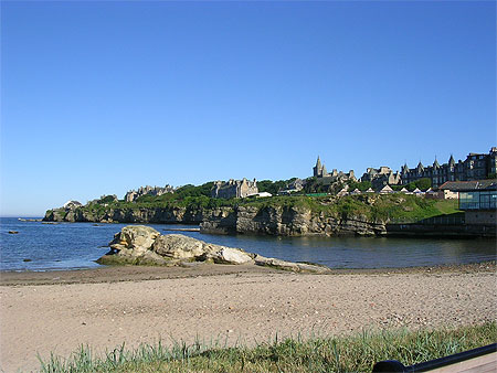 St Andrews vu de la c�te ouest