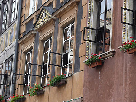 Fa�ades de maisons
