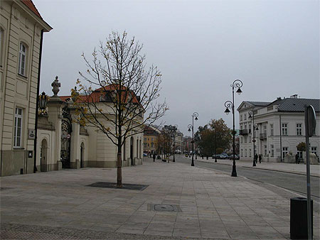 La route de la vieille ville