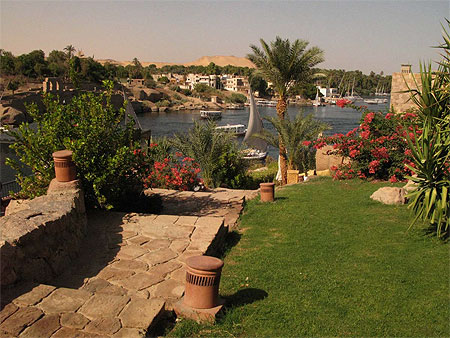 H�tel old cataract en face sur le Nil