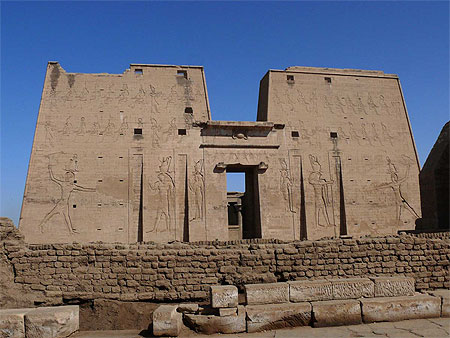 Le temple d'Edfou