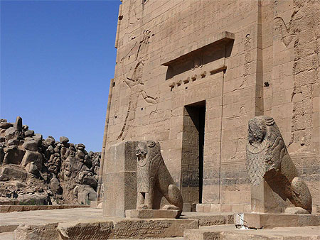 Statue de lions
