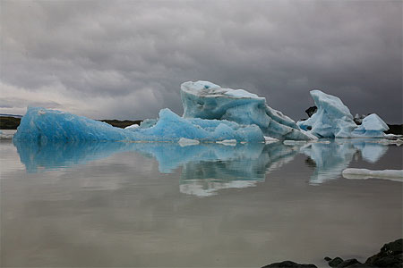 Breidarlon, le glacier