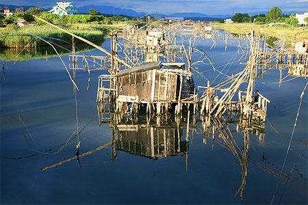 Ulcinj, baraque de p�cheur