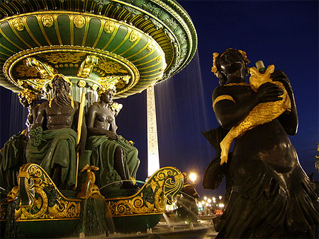 Ob�lisque et eau, �a concorde