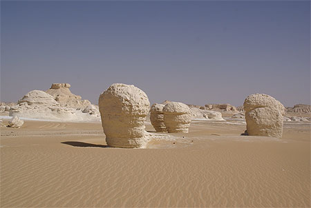 Egypte : des meringues dans le D�sert Blanc �