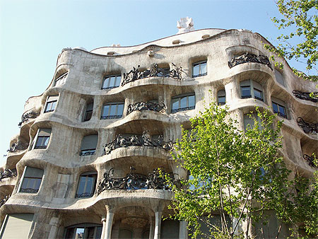 Barcelone : La Pedrera