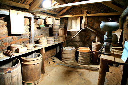Ferme en tourbe Islandaise, les r�serves
