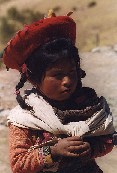 Gamine des Andes
