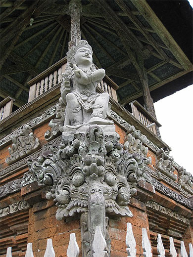 Repr�sentation au Temple Pura Taman Ayun