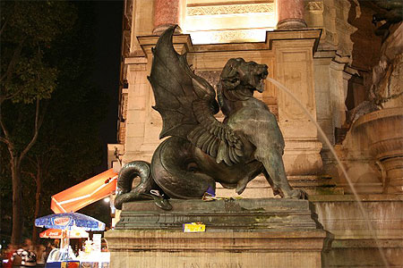 By night...