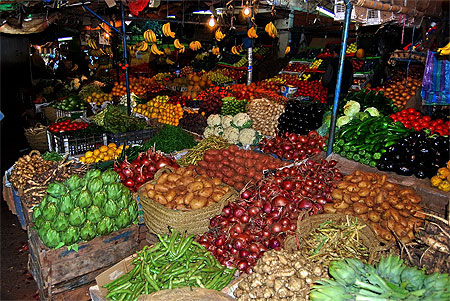 March� aux l�gumes