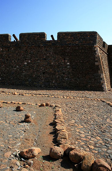 Vue sur la forteresse