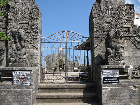 Entr�e du Pura Uluwatu