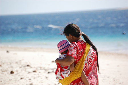 Femme et enfant