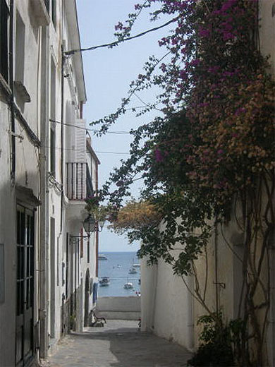 Impasse vers la mer � Cadaqu�s