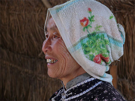 Chinoise souriante !