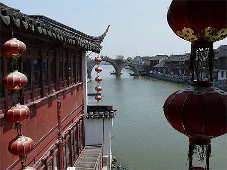 Lanterne chinoise � Zhujiajiao