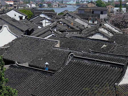 Toits de Zhujiajiao