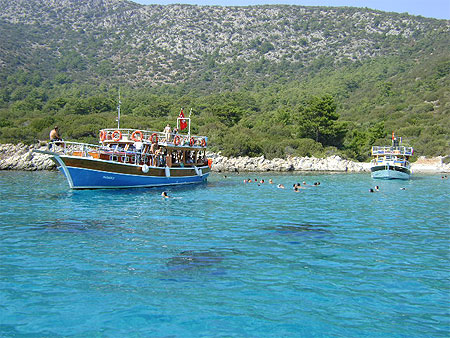 Une crique pr�s de Bodrum...