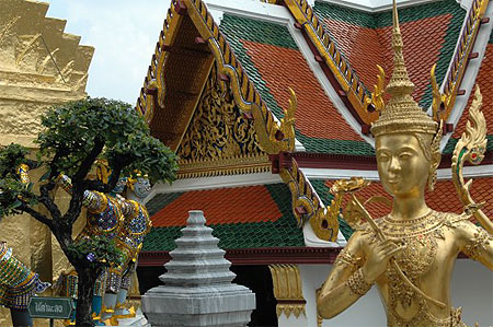 Gardien temple